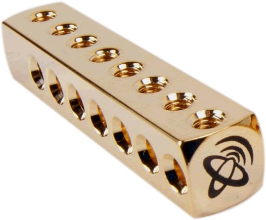 ELECAUDIO Distributeur d'Interconnexion Domino Plaqué Or 24k