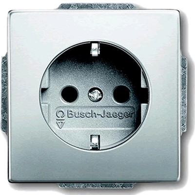 Busch-Jaeger Schuko Wall plate 16A 250V