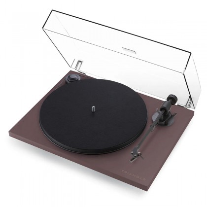 TRIANGLE Platine Vinyle 33 et 45 Tours Ortofon OM-10E Aubergine