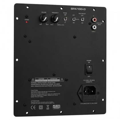 DAYTON AUDIO SPA100-D Class D Amplifier for Subwoofer 100W 20Hz-200Hz