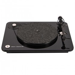 ELIPSON CHROMA 400 Vinyl Turntable 33 / 45 / 78 RPM Ortofon OM-10E Black