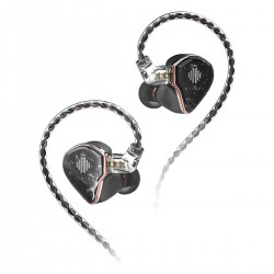 HIDIZS MD4 Écouteurs Intra-Auriculaires IEM 8 Ohm 102dB 20Hz-40kHz Noir