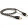 Viablue KR-2 Silver Câble USB-A Male/USB-B Male Plaqué Or 0.5 m