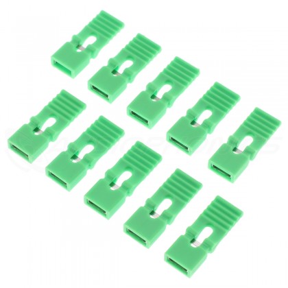 Jumpers de Liaison 2.54mm Long Vert (x10)