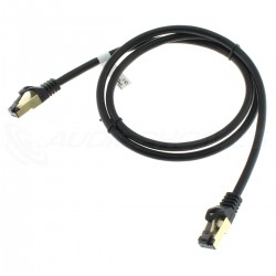 Ethernet RJ45 Cable Cat 8.1 40Gbps Shielded Gold Plated 0.5m
