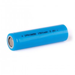 IFR18650 Accumulateur LiFePO4 3.2V 1500mAh Rechargeable