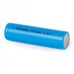 IFR18650 Accumulateur LiFePO4 3.2V 1500mAh Rechargeable