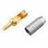 VIBORG DC25G Jack DC 5.5/2.5mm Connector Gold Plated Ø9mm