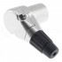 Angled 90° Male 3 Pins XLR Connector Silver Ø7mm