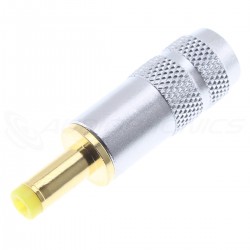 Male Jack DC 4.0/1.7mm Connector Gold Plated Ø6mm