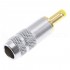 Male Jack DC 4.0/1.7mm Connector Gold Plated Ø6mm