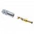 Male Jack DC 3.5/1.3mm Connector Gold Plated Ø6mm