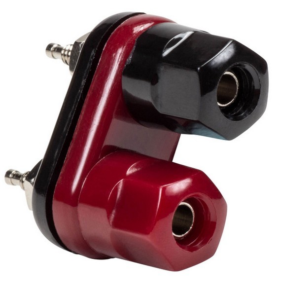 DAYTON AUDIO Double Insulated Speaker Terminals with Holding Plate 5mm