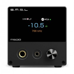 SMSL M500 MKIII DAC Headphone Amplifier ES9038Pro XMOS XU316 Bluetooth 5.0 32bit 768kHz DSD512 MQA