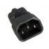 Power adapter IEC C14 3 pins to IEC C5 3 pins mickey
