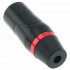 Male XLR Connector 3 Pins Ø8mm Black