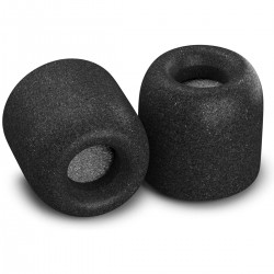 COMPLY ISOLATION PLUS TX-500 Set of 3 Pairs of Memory Foam Eartips (M) for In-Ear Monitors