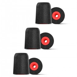 COMPLY PROFESSIONAL P-SERIES Set of 3 Pairs of Memory Foam Eartips (M) for In-Ear Monitors