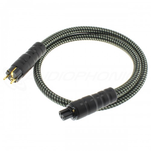 Câble Rallonge Secteur IEC C13 vers IEC C14 3x0.75mm² 1m - Audiophonics