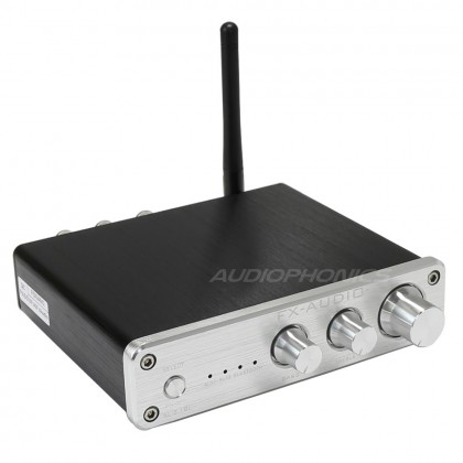 FX-AUDIO XL-2.1BL Amplificateur Bluetooth 4.0 TPA3116D2 2x 25W / 8 Ohm Argent