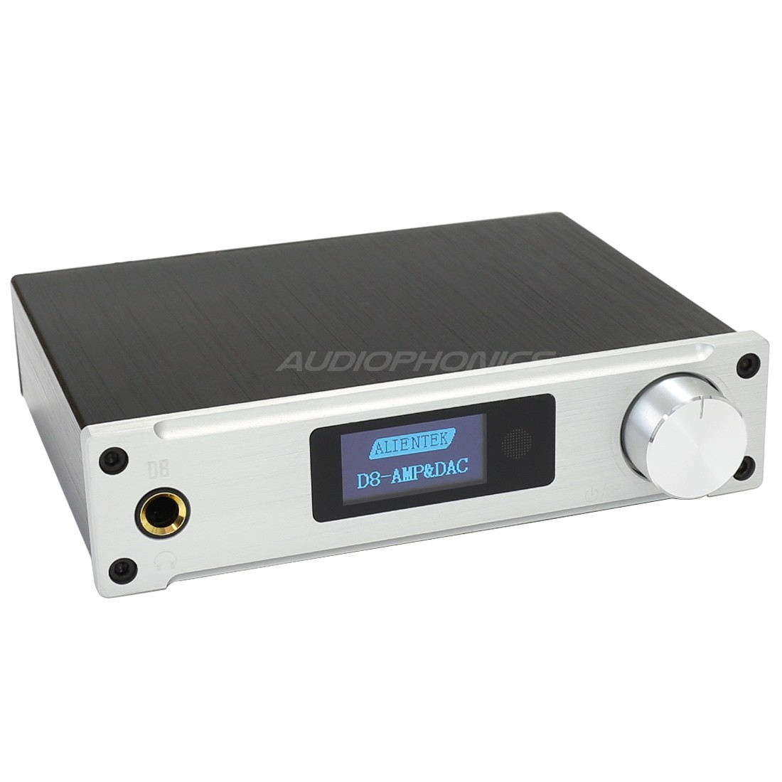 ALIENTEK D8 Full Digital Amplifier FDA STA326 USB XMOS Class D 2x 80W / 4 Ohm Silver