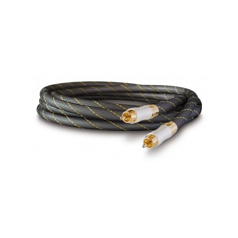 DYNAVOX Gold Plated RCA-RCA Modulation Cable (Pair) 3m