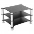 TOPPING SR2 Meuble HiFi 3 Étages Aluminium 289x238x188mm Noir / Argent