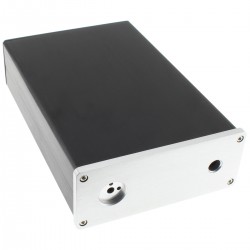 DIY Box DAC / Phono 100% Aluminium with switch 261x172x70mm