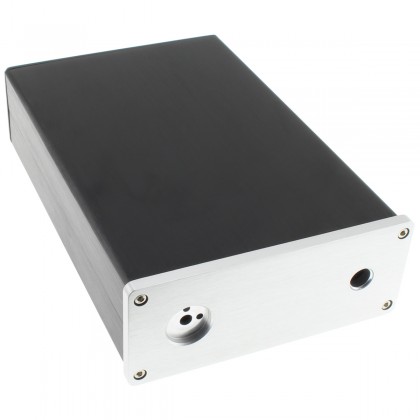 DIY Box DAC / Phono 100% Aluminium with switch 261x172x70mm