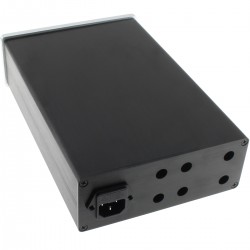 DIY Box DAC / Phono 100% Aluminium with switch 261x172x70mm