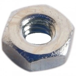 Nut HU Steel Zinc Plated M2x1.45mm (x10)