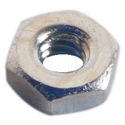 Ecrou HU Acier Zingué M2x1.45mm (x10)