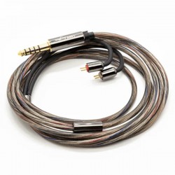 Rallonge Jack 6.35mm Mâle vers Femelle spiralé torsadé 5m - Audiophonics