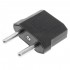 Power Plug Adapter Female US NEMA 1-15 / C Type to Male FR C Type