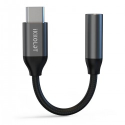 Adaptateur USB-C Mâle vers USB-C Mâle Coudé 180° OTG - Audiophonics