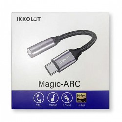 IKKO LOT Adapter DAC Male USB-C to Female Jack 3.5mm 16bit 48kHz