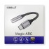 IKKO LOT Adaptateur DAC USB-C Mâle vers Jack 3.5mm Femelle 16bit 48kHz