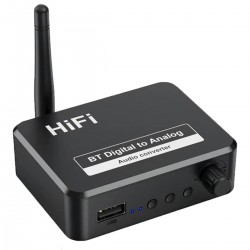 Bluetooth 5.1 Receiver DAC Optical 24bit 96kHz