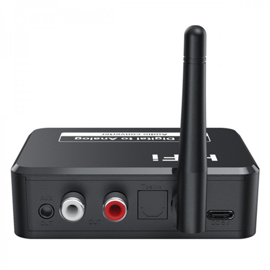 Generic Récepteur Audio Bluetooth 5.1,émetteur,adaptateur,télécommande De  Convertisseur DAC Aux RL 3,5 Mm - Prix pas cher