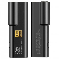 SHANLING UA2 PLUS Portable Balanced DAC USB-C ES9038Q2M 32bit 768Khz DSD512 Black