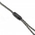 Câble Casque Symétrique XLR 4 Pins Mâle vers 2x Jack 2.5mm Mono Mâles Cuivre OFC Plaqué Argent 1.5m