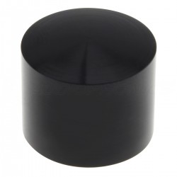 Aluminum Button 15x15mm Ø4mm Black
