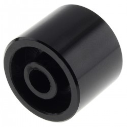 Aluminum Button 15x15mm Ø4mm Black