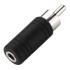 Adaptateur Jack 3.5mm femelle stéréo vers RCA mâle