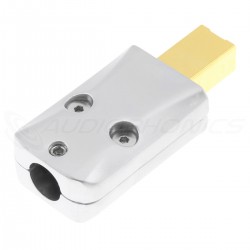 Male USB-B 2.0 Connector 24k 3µ Gold Plated Ø6.8mm Silver