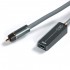 DD TC100-COA Adaptateur USB-C Femelle vers Coaxial Mâle Cuivre OCC 75 Ohm 24bit 192kHz 65cm
