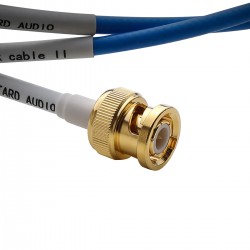 GUSTARD C2 Digital Coaxial Cable 50Ω / 75Ω BNC 1m