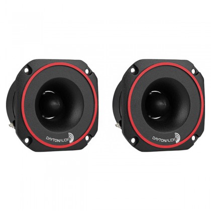 DAYTON AUDIO ST602-4 Speaker Driver Tweeter Titane 60W 4Ω 106dB 5000Hz-20kHz Ø8cm 31Hz-2500Hz Ø2.54cm (Pair)