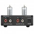 AIYIMA TUBE-A3 Stereo Tube Preamplifier 2x 6K4 2x NE5532 OPA Black