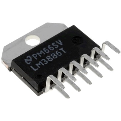 NS LM3886T Mono Class A / B 68W amplifier chip